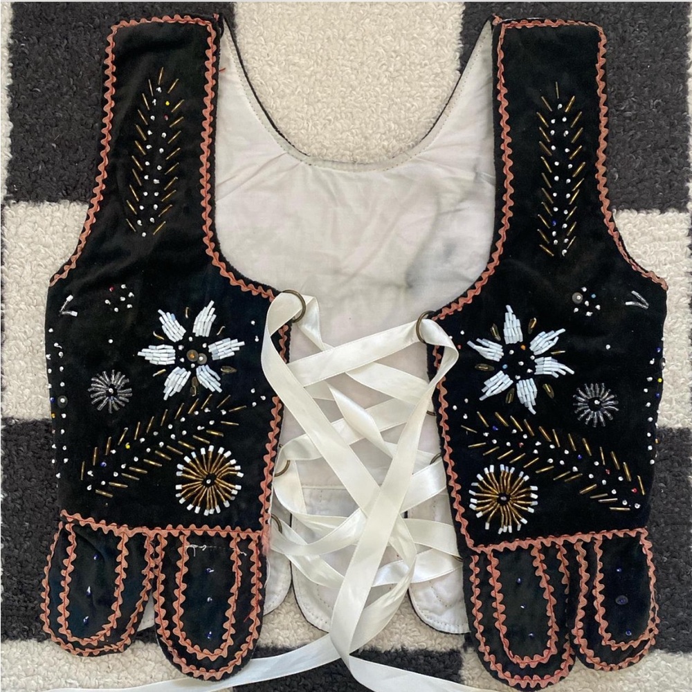 1960s Folk Vest
